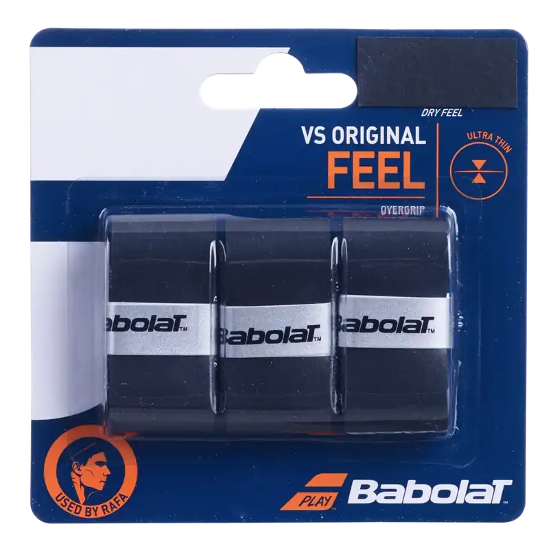 Odeslání Ihned Vrchní omotávka Babolat VS Grip Original X3 (3 Pack) Black