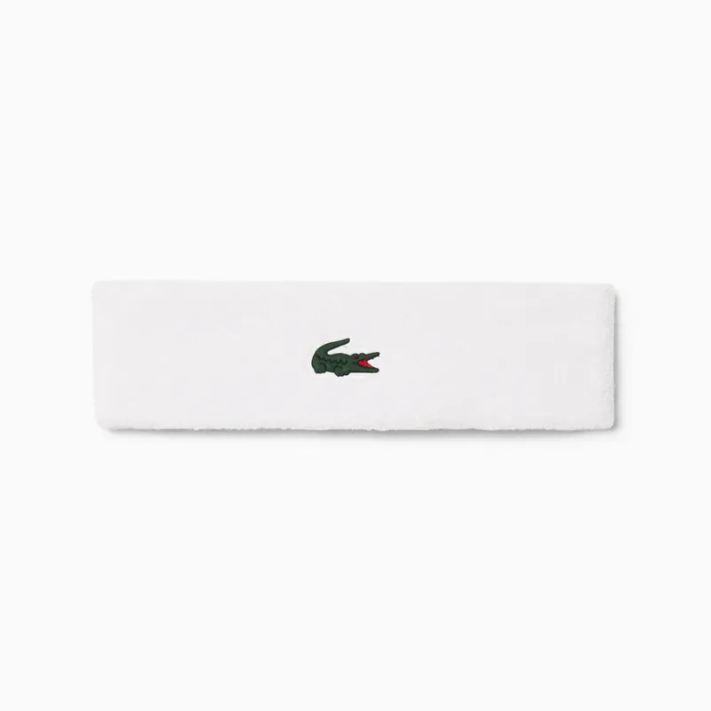 Finální Výprodej Čelenka Lacoste Roland Garros Performance Headband White