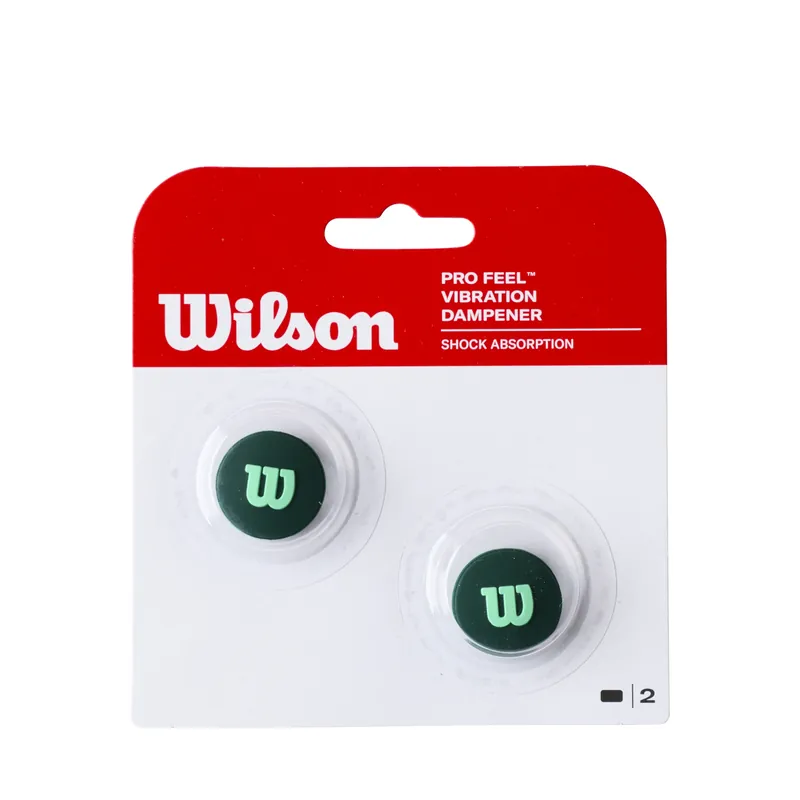 Novinka Vibrastop Wilson Pro Feel Blade Dampener 2 Pack Green