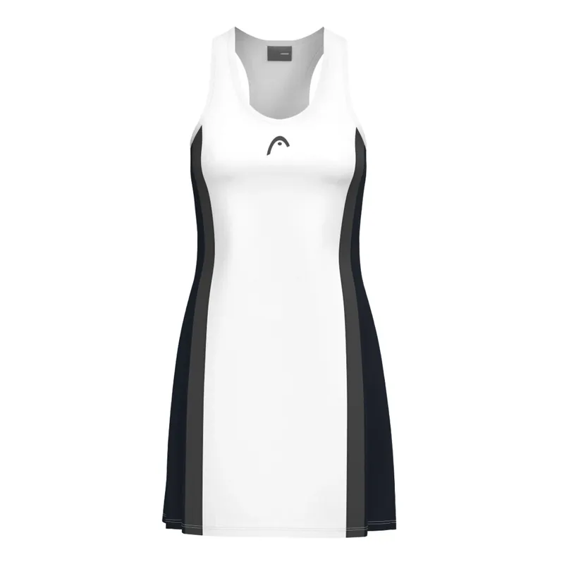 Dámské šaty Head CLUB 25 Dress Women Navy/White Must-Have