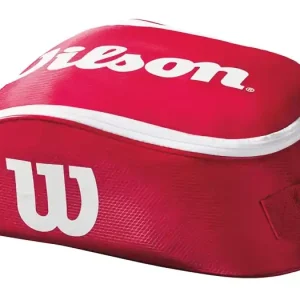 Autentický Taška na obuv Wilson Tour IV Shoe Red/White