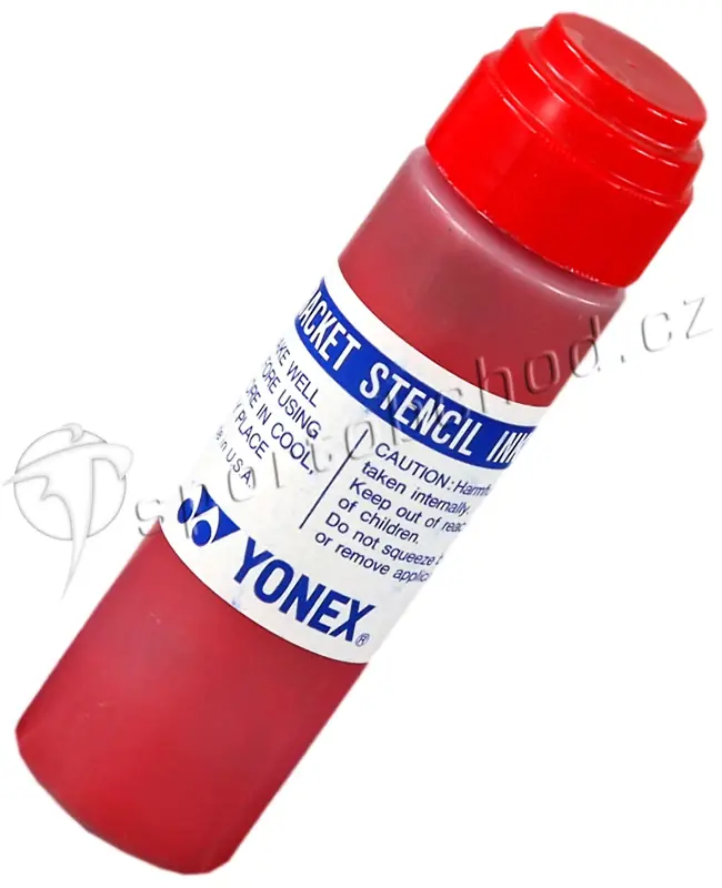 Inkoustový popisovač na struny Yonex Stencil Ink Red Super Cena