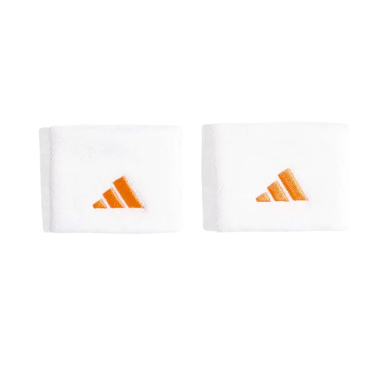 Potítka adidas Tennis Wristband Small White/Pure Orange Nízká Cena