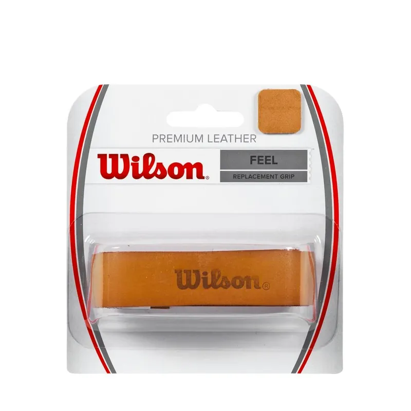 Základní omotávka Wilson Leather Grip Brown Časově Omezené