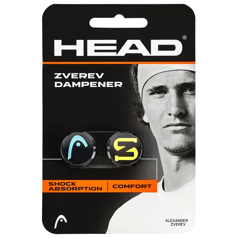 Vibrastop Head Zverev Dampener Blue/Yellow Ihned K Objednání