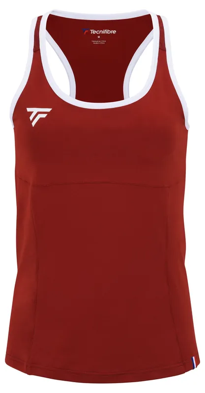 Vysoce Kvalitní Dámské tílko Tecnifibre Club Tank-Top Cardinal
