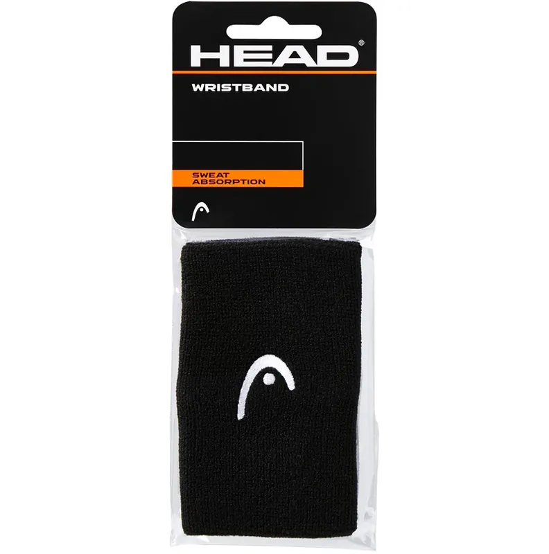Potítka Head Wristband 5" Black (2 Pack) Značkový