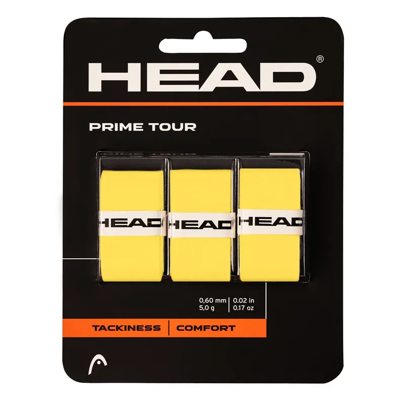 Přímo Od Výrobce Vrchní omotávka Head Prime Tour 3x Yellow