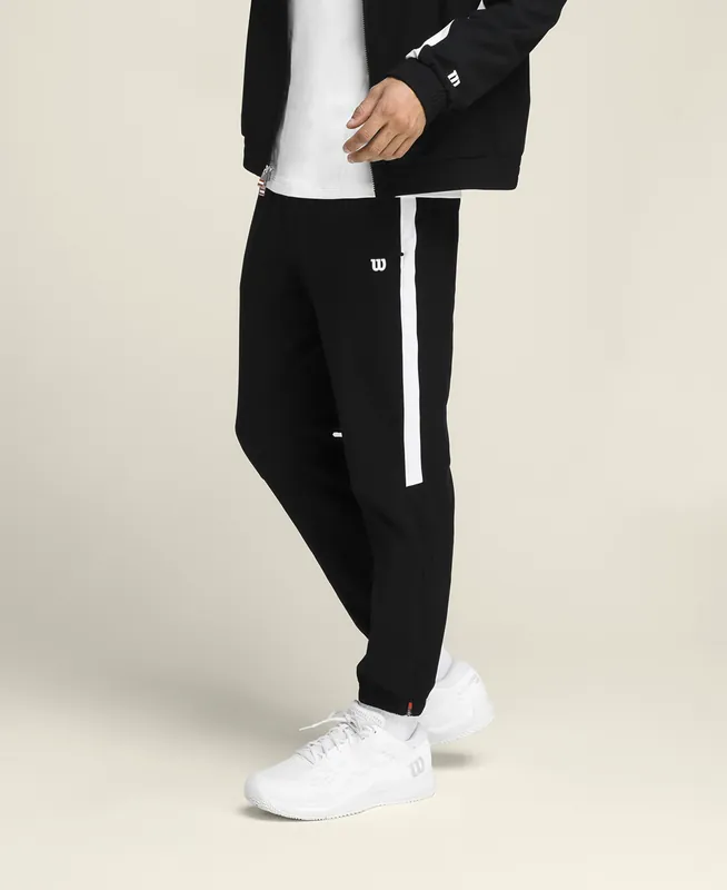 Autentický Pánské kalhoty Wilson M Grand Slam Jogger Black