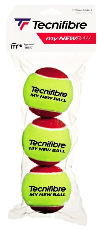 Levný Dětské tenisové míče Tecnifibre My New Ball (3 Pack)