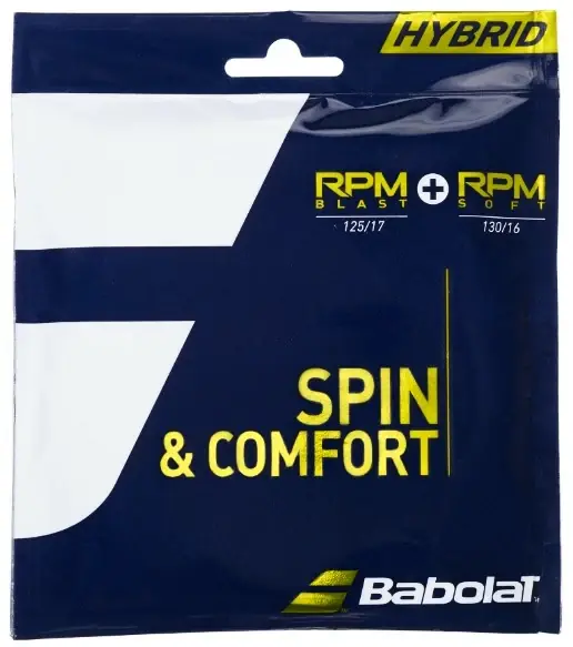 Tenisový výplet Babolat RPM Blast 125 + RPM Soft 130 Nejprodávanější