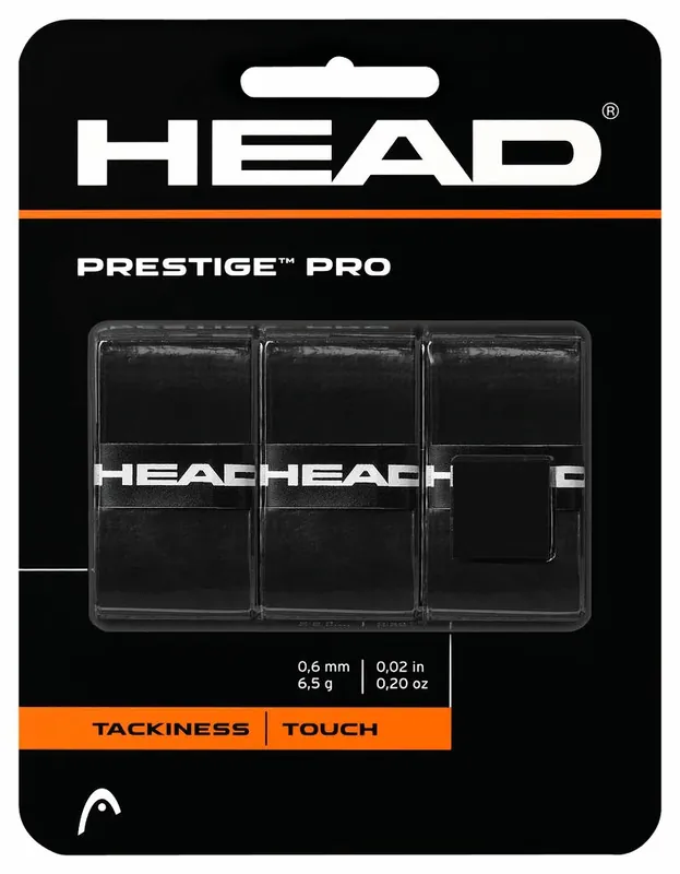 Rychlé Dodání Vrchní omotávka Head Prestige Pro OverWrap Black