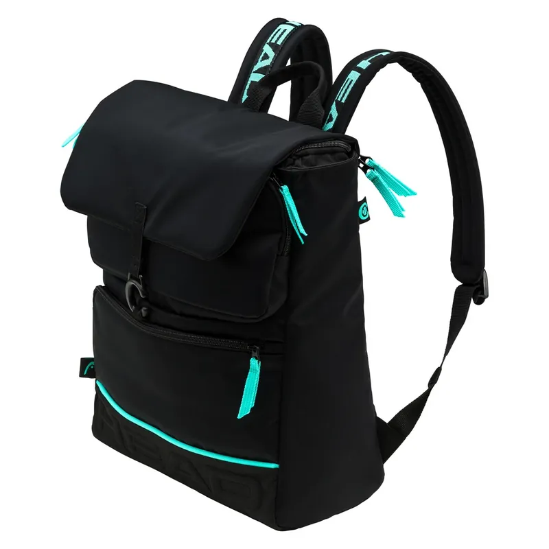 Batoh na rakety Head Coco Backpack Black/Mint Sezónní Sleva