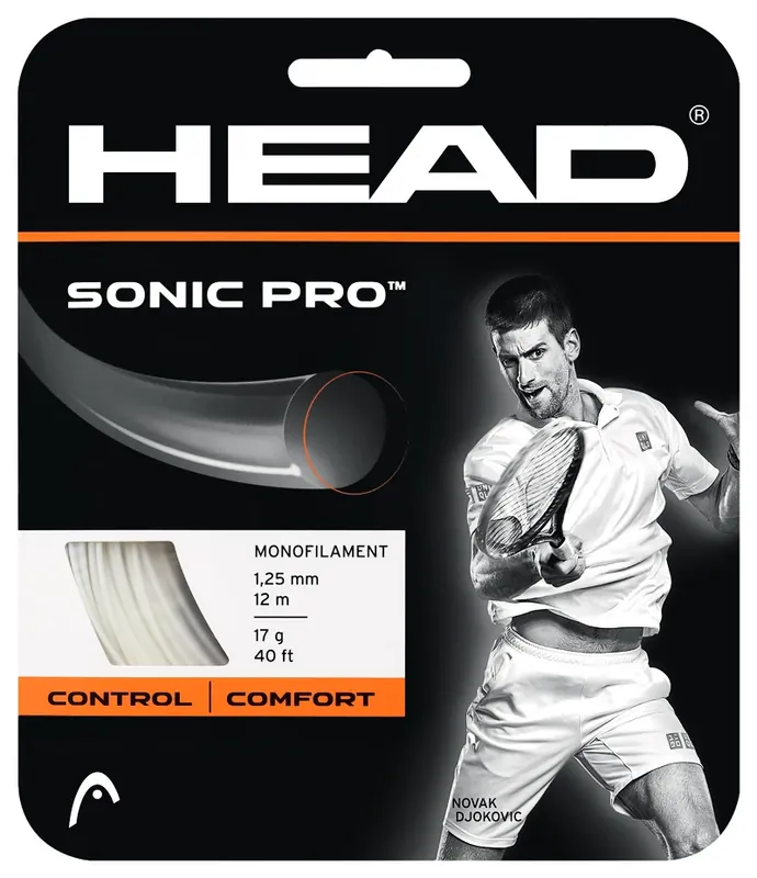 Tenisový výplet Head Sonic Pro White (12 m) Pouze Dnes