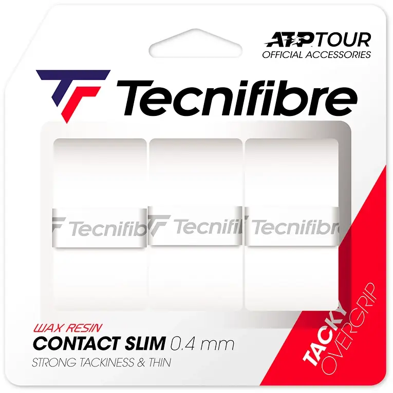 Vrchní omotávka Tecnifibre ATP Contact Slim White Must-Have