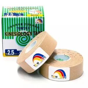 Tejpovací páska TEMTEX Kinesio Tape Classic 2x 2,5 cm × 5 m béžová Top Prodej