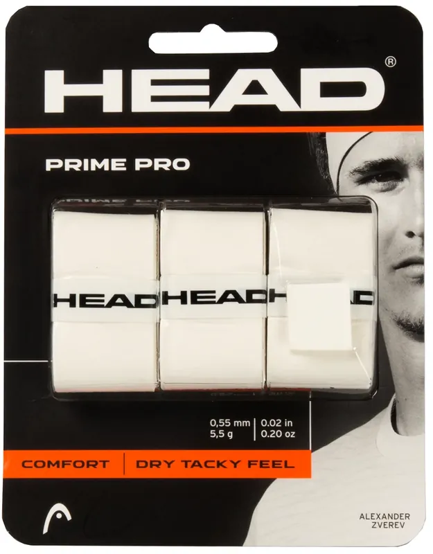 Poslední Šance Vrchní omotávka Head Prime Pro White