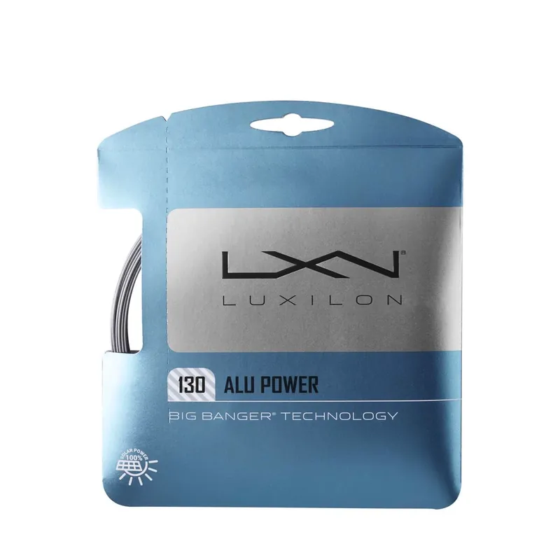 Tenisový výplet Luxilon Alu Power Silver 1.30 mm (12 m) 1,30 mm Tovární Cena