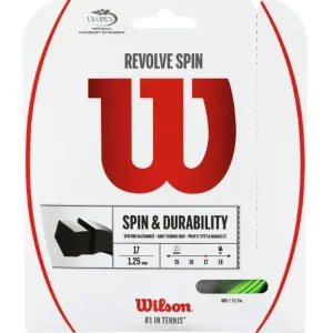 Značkový Tenisový výplet Wilson Revolve Spin Green 1.30 mm