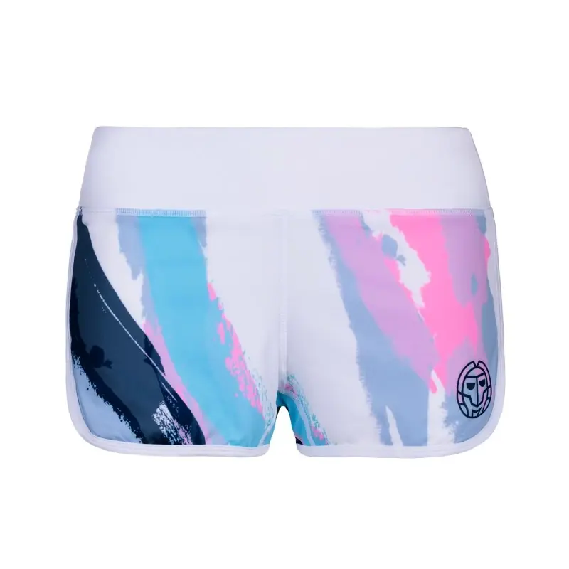 Dámské šortky BIDI BADU Hulda Tech 2 In 1 Shorts White/Aqua L Koupit Online