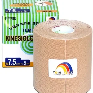 Tejpovací páska TEMTEX Kinesio Tape Classic 7,5 cm × 5 m Expresní Doručení