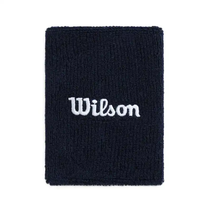 Potítka Wilson Wide Terry Wristbands Classic Navy Koupit Online