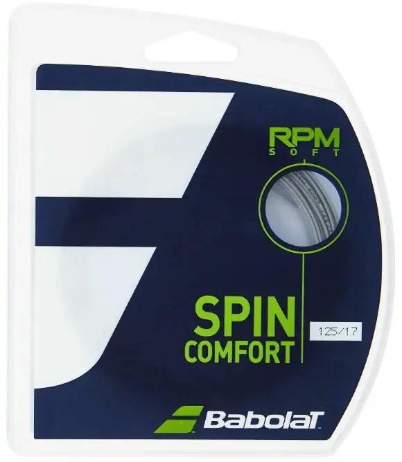 Expresní Doručení Tenisový výplet Babolat RPM Soft Grey 12m 1,30 mm