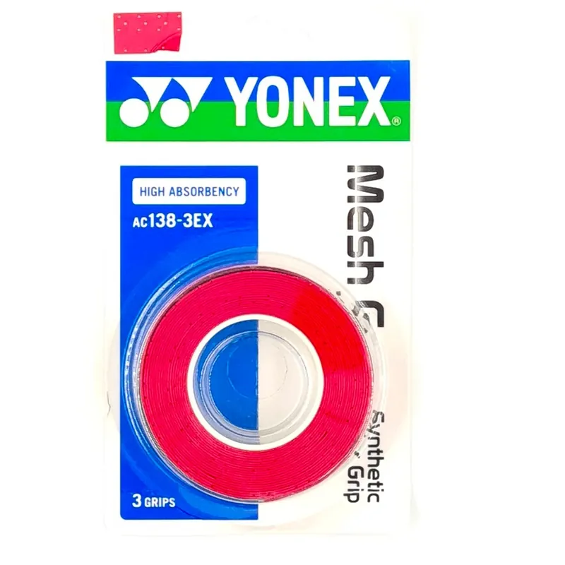Vrchní omotávka Yonex Mesh Grap AC138 Red Top Prodej