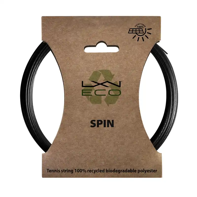 Tenisový výplet Luxilon Eco Spin 125 Set Black (12 m) Super Cena
