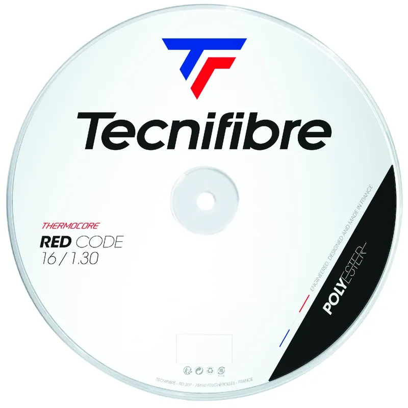 Tenisový výplet Tecnifibre Red Code 1,30 mm (200m) Rychlé Dodání