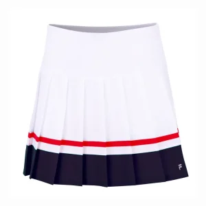 Dívčí sukně Fila Skort Sabine Girls White/Navy 164 cm Nejlepší Cena