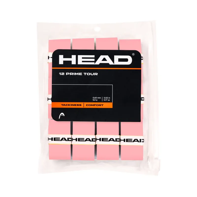 Značkový Vrchní omotávka Head Prime Tour 12 Pack Pink