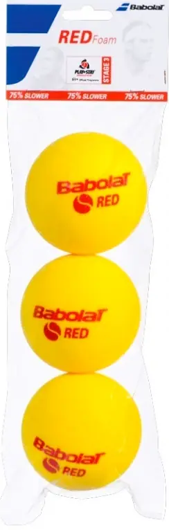Tovární Cena Dětské tenisové míče Babolat Red Foam (3 Pack)