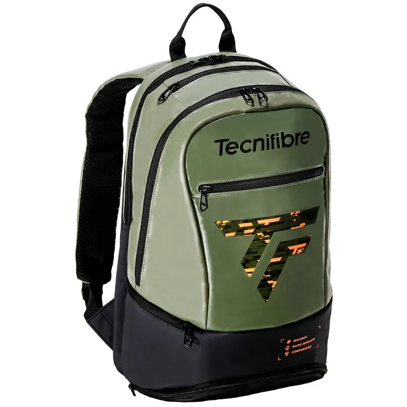 Batoh na rakety Tecnifibre Tour Endurance Khaki Backpack 2024 Cenově Výhodný