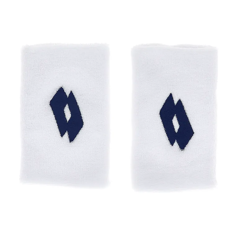Cenová Bomba Potítka Lotto Tennis Wristband 5 Inch Bright White/Navy Blue