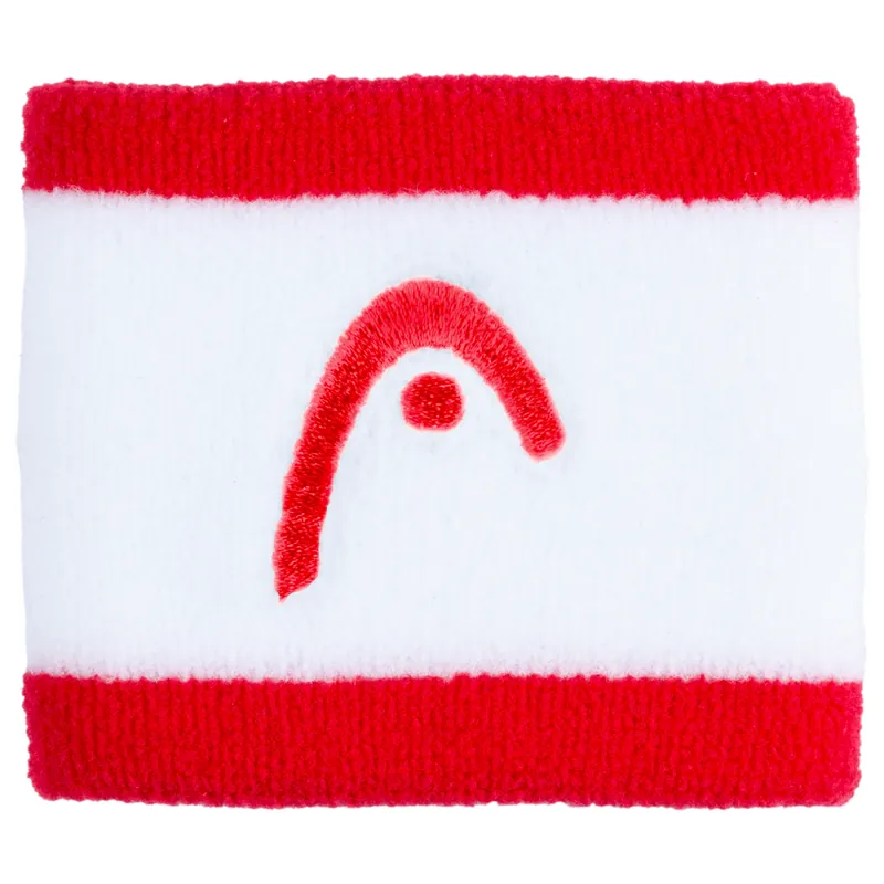 Potítka Head Wristband Striped 2.5" Red/White Cenově Výhodný