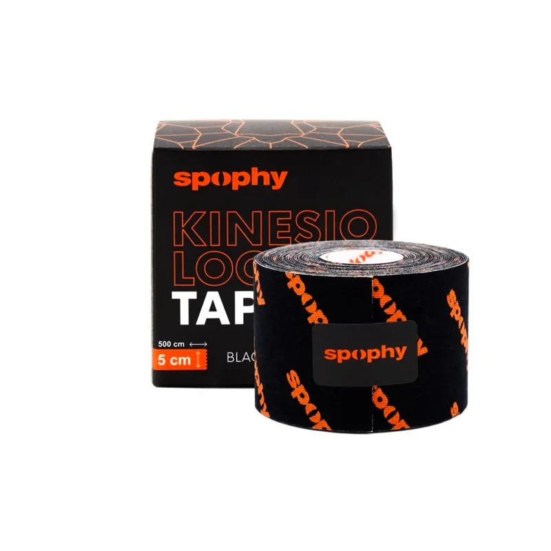 Nejlepší Cena Tejpovací páska Spophy Kinesiology Tape Black 5 cm x 5 m