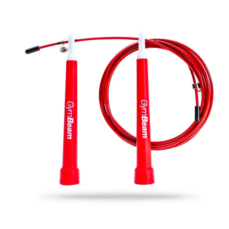 Švihadlo GymBeam Jump Rope Red Ověřený