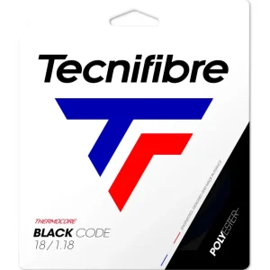 Tenisový výplet Tecnifibre Black Code 1,18 mm (12m) Sezónní Sleva