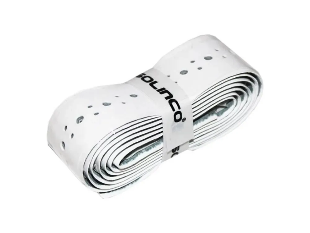 Základní omotávka Solinco Dura Cushion Replacement Grip White Nová Kolekce