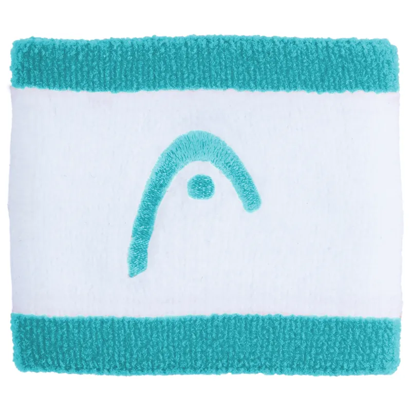 Oblíbený Potítka Head Wristband Striped 2.5" TQ/White