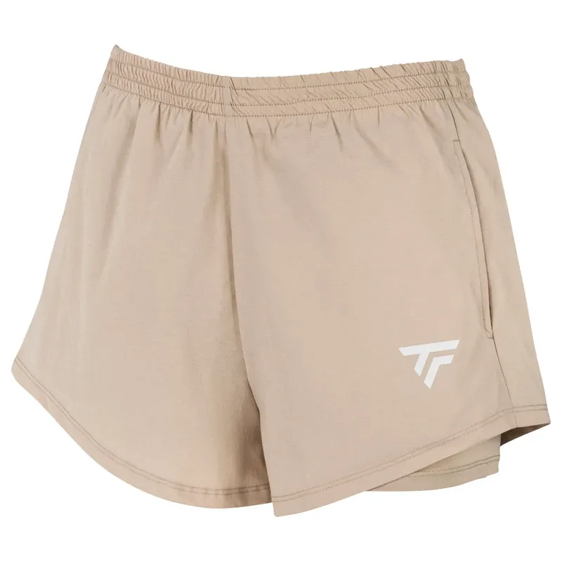Dámské šortky Tecnifibre W X-Loop Short Sand Sezónní Sleva