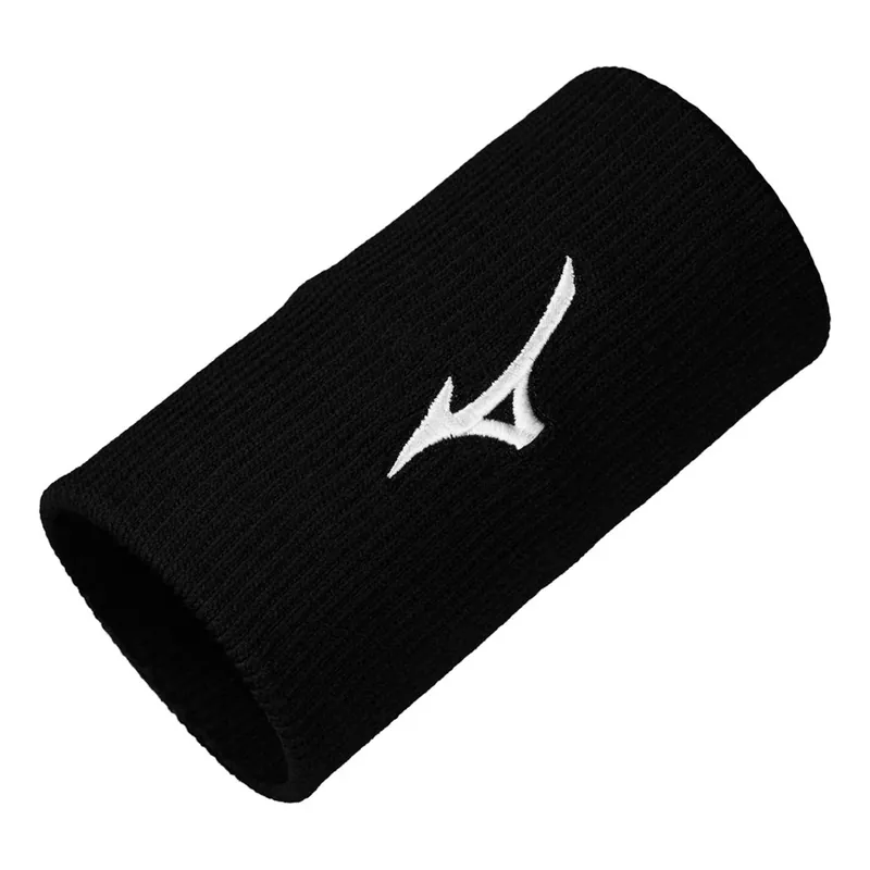 Potítka Mizuno Wristband Long Black/White Ihned K Objednání