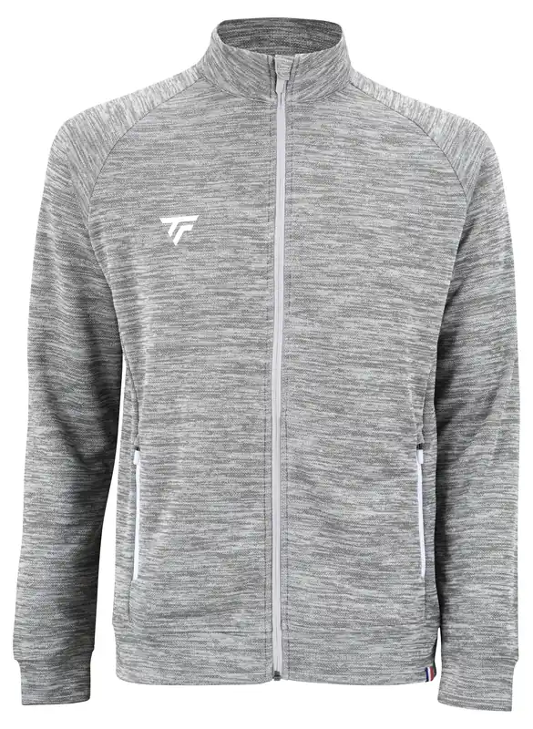 Novinka Pánská bunda Tecnifibre Club Jacket Silver