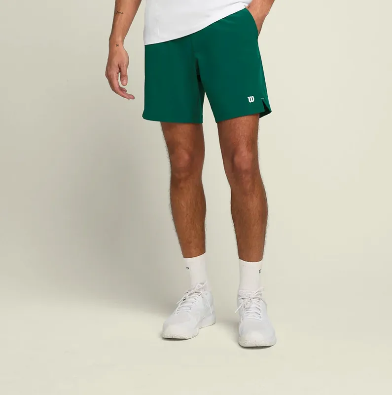 Pánské šortky Wilson M Team Short 7" Courtside Green Originální
