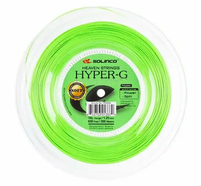 Nakupujte Hned Tenisový výplet Solinco Hyper-G Soft (200 m)