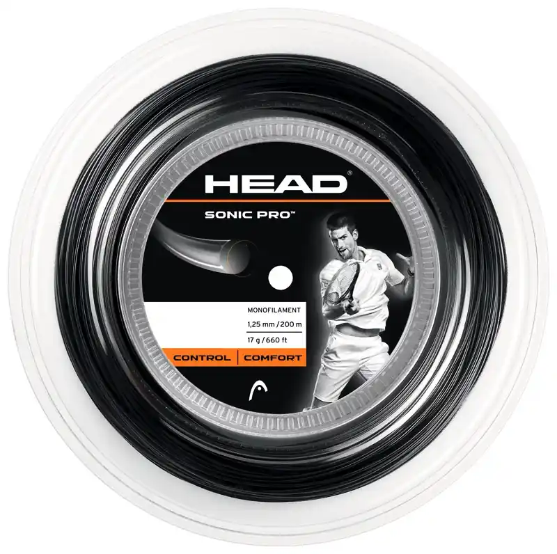 Jen Po Omezenou Doba Tenisový výplet Head Sonic Pro Black (200 m)