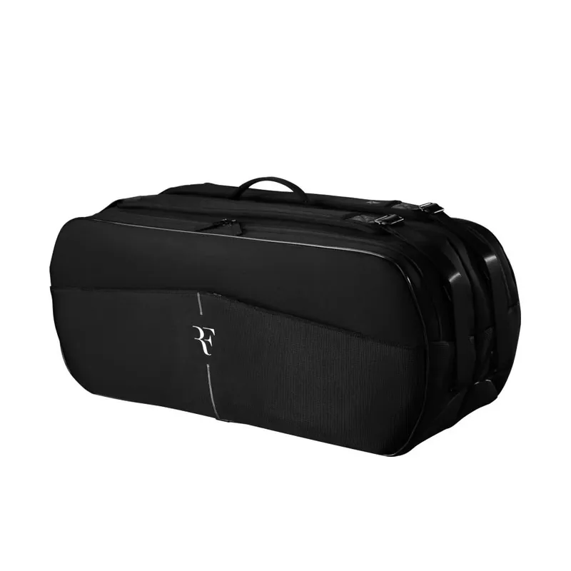 Značkový Taška na rakety Wilson RF Tournament Racquet Bag 9PK Black