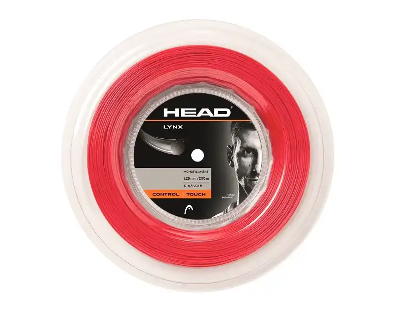 Vysoce Kvalitní Tenisový výplet Head Lynx Red (200 m)