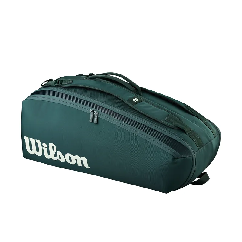 Taška na rakety Wilson Blade V10 9Pk Racket Bag Green Nejprodávanější